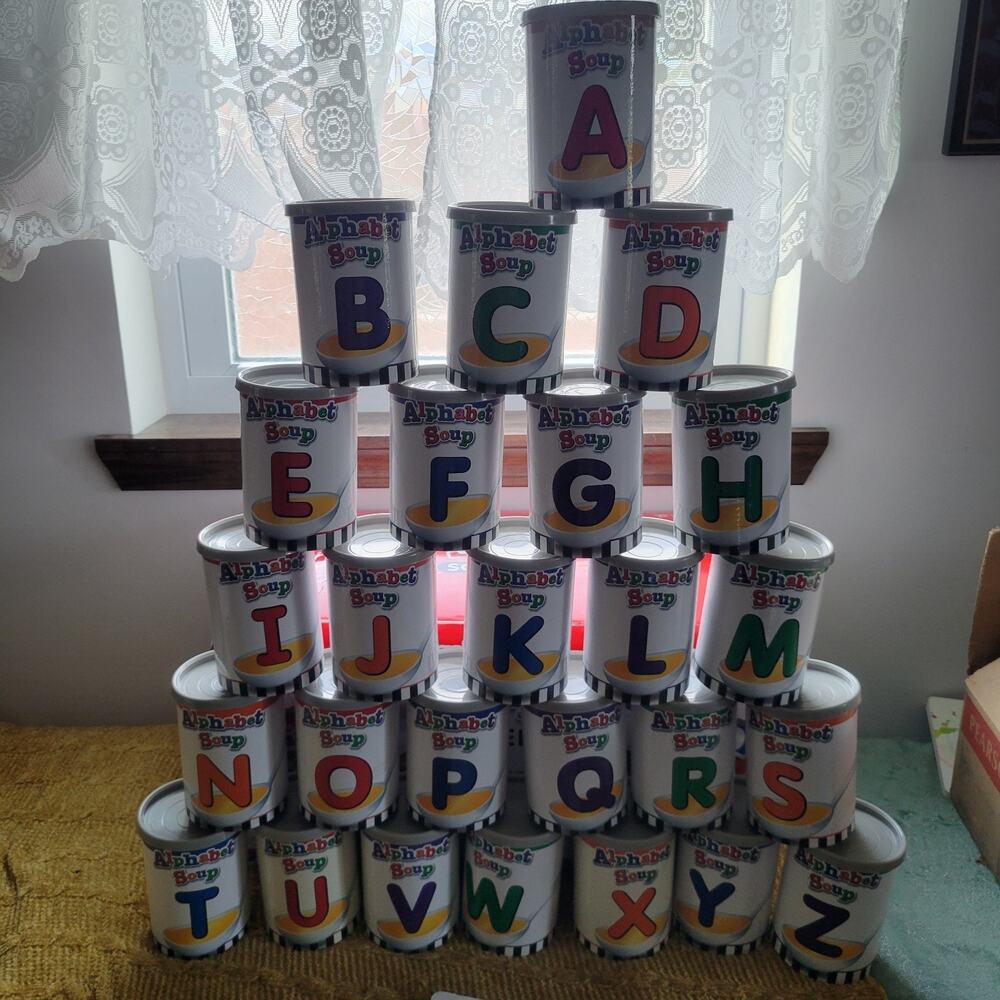 Learning Resources Alphabet Soup Sorters, Educational, Learning, ABC Preschool